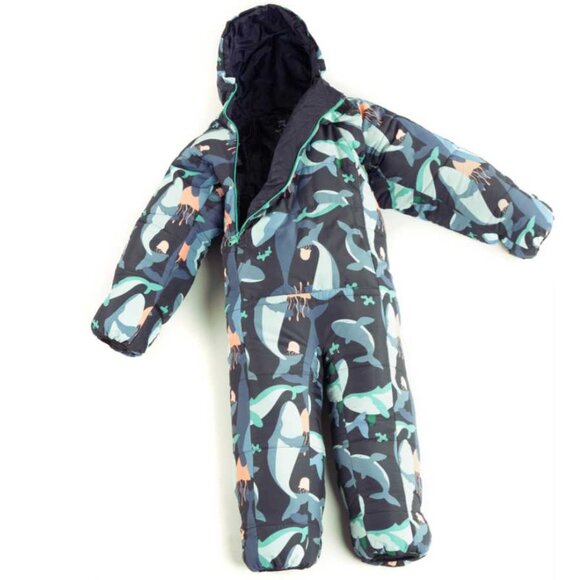 Kids M Selk'Bag Wearable Sleeping Bag camping sleep suit with stuff sack - Picture 1 of 15